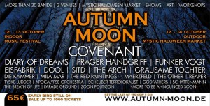 Autumn Moon 2018 – Frühbuchertickets AUSVERKAUFT – neue Highlights im Line-Up